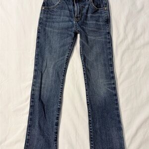 Wrangler Retro Slim Straight Medium Wash Boys Denim Jeans